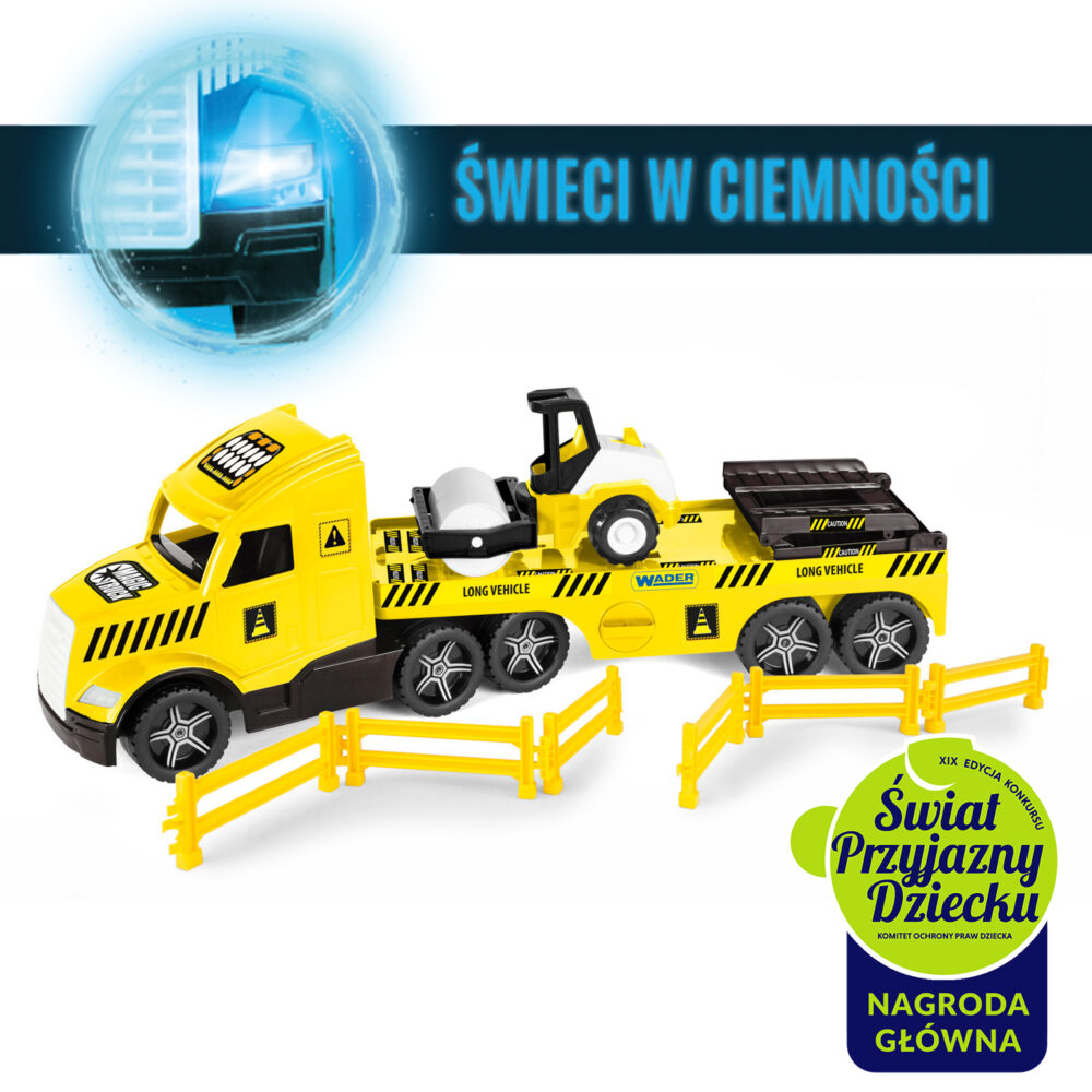 Magic Truck Technic laweta z walcem