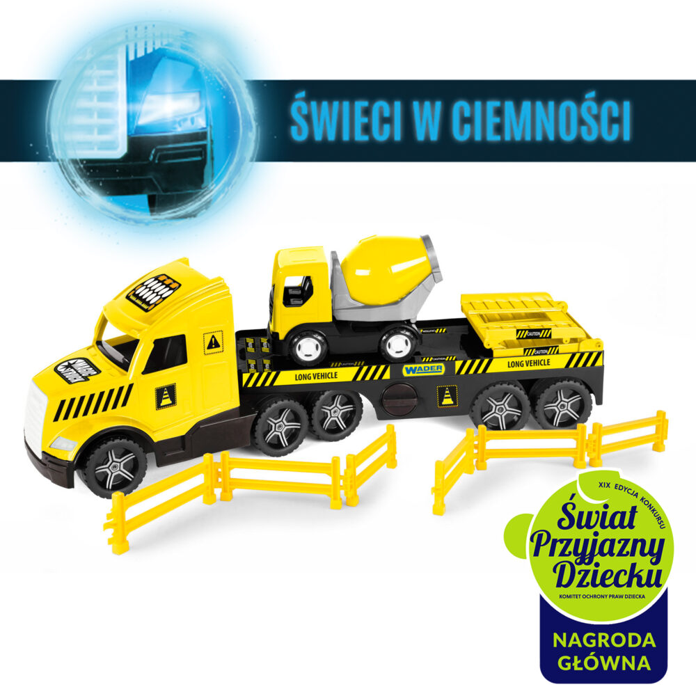 Magic Truck Technic laweta z betoniarką